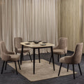 طاولة طعام - 90 × 90 × 76 سم | HA-DT-148 