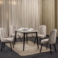 طاولة طعام - 90 × 90 × 76 سم | HA-DT-153 