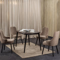 طاولة طعام - 90 × 90 × 76 سم | HA-DT-154 
