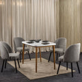 طاولة طعام - 90 × 90 × 76 سم | HA-DT-155 