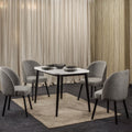 طاولة طعام - 90 × 90 × 76 سم | HA-DT-156 