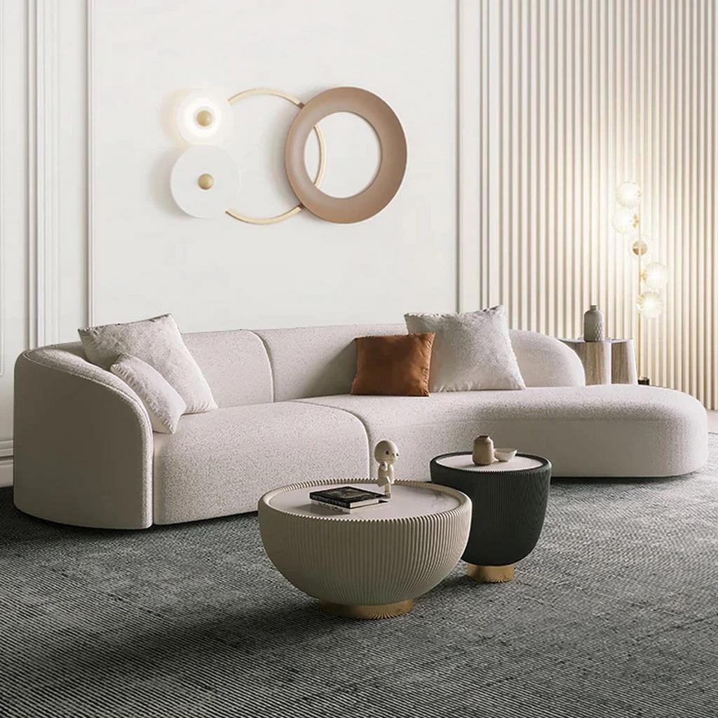 أريكة على شكل حرف L - 240 × 110 × 70 سم | V52-SA5 